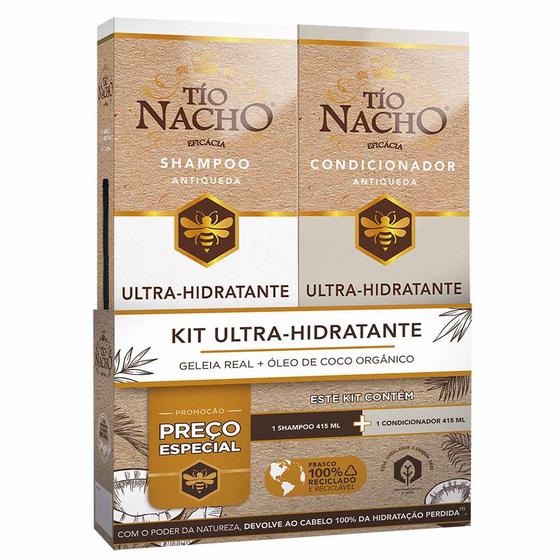 Imagem de Tio Nacho Ultra-Hidratante Kit - Shampoo + Condicionador