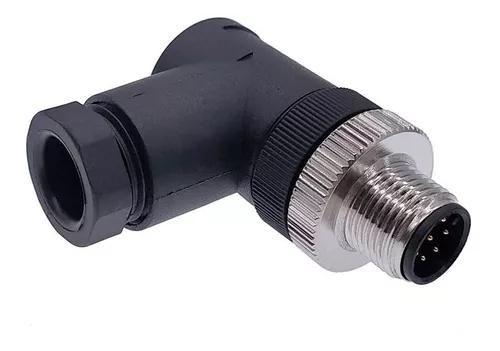 Imagem de Tipo:Conector Macho De 4 Pinos M12 Ângulo 90 Pg7 (L25)