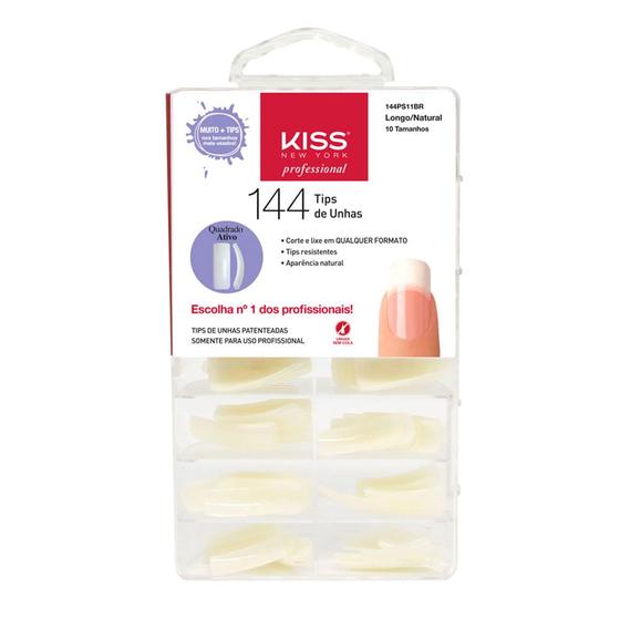 Imagem de Tips de Unhas Kiss NY - Quadrado Ativo