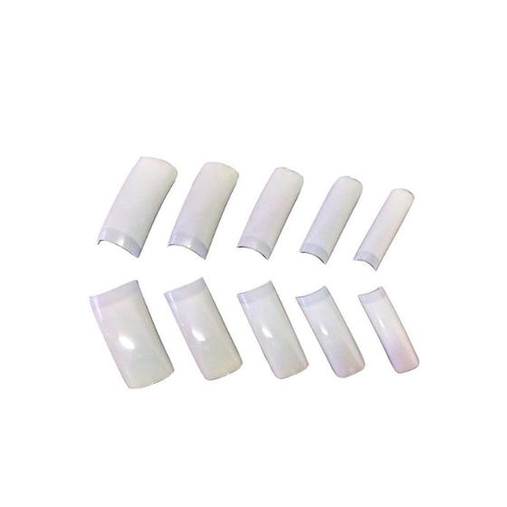 Imagem de Tips Unhas Postiças Sorriso 200 Unidades Alongamento