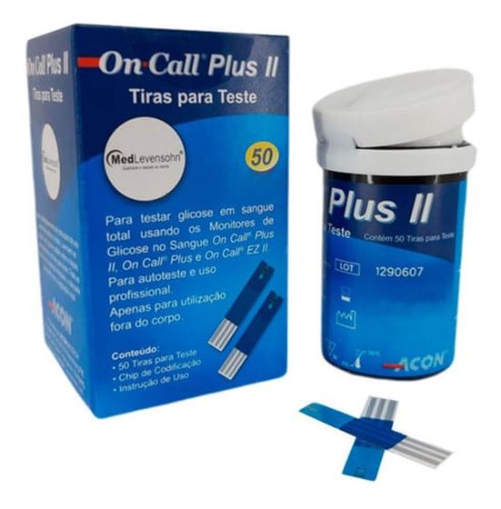 Imagem de Tira Glicose On Call Plus 2 Medir Glicemia