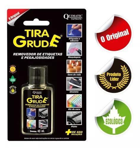 Tira Grude Removedor De Etiqueta/pegajosidades 40ml Quimatic Menor preço em Tira Grude Removedor De Etiqueta/pegajosidades 40ml Quimatic