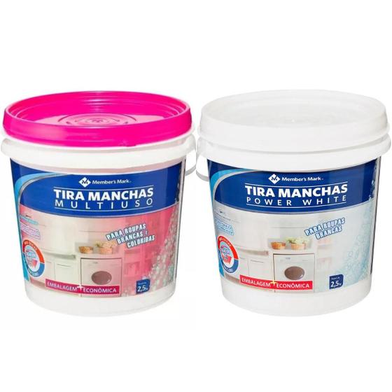 Imagem de Tira Manchas Colors & White Members Mark Frasco 2x2.5kg