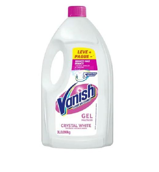 Imagem de Tira Manchas Vanish Crystal White Gel Multiuso 3 Litros