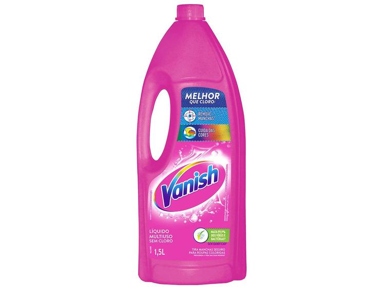 Tira Manchas Vanish Líquido Multiuso Menor preço em Tira Manchas Vanish Líquido Multiuso