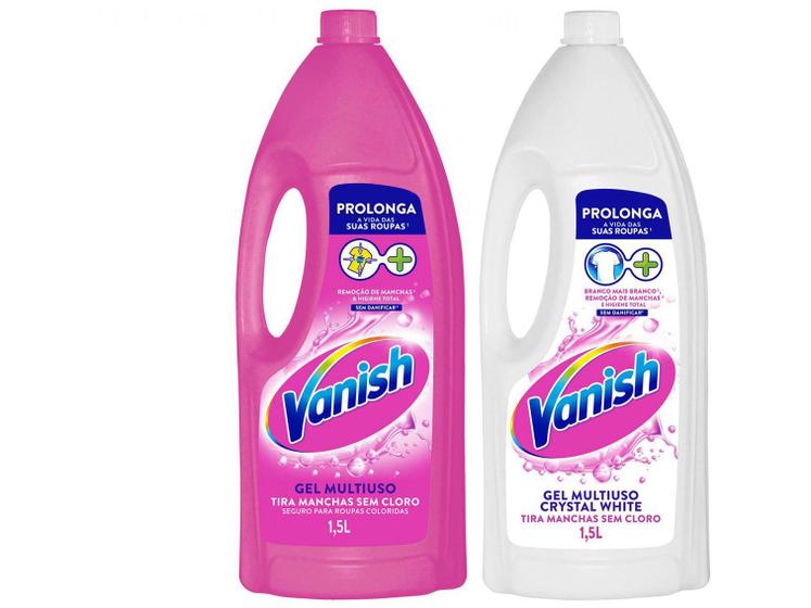 Tira Manchas Vanish Multiuso para Roupas Coloridas Menor preço em Tira Manchas Vanish Multiuso para Roupas Coloridas