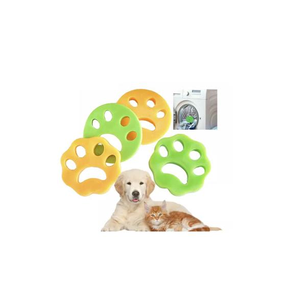 Imagem de Tira Pelos para Maquina de Lavar Roupas Removedora de Pelos Pet Cães Gatos Cachorros Reutilizável