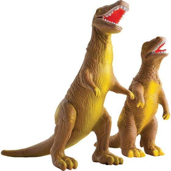 Imagem de Tiranossauro Rex com Filhote Bee Toys 0615