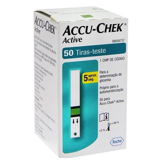 Imagem de Tiras Accu-Chek Active C/50 Unid