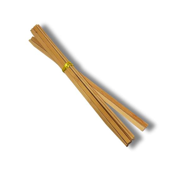 Imagem de Tiras De Bambu Planas: Artesanato, Modelismo Bricolagem 40cm