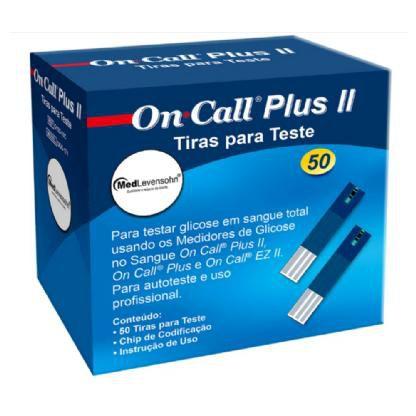 Imagem de Tiras On Call Plus Ii C/50TIRAS Indiv Branca G133-11C Acon