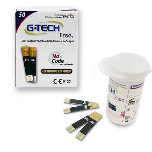 Tiras Reagentes G-Tech Free 1 Frasco C 50 Tiras Menor preço em Tiras Reagentes G-Tech Free 1 Frasco C 50 Tiras