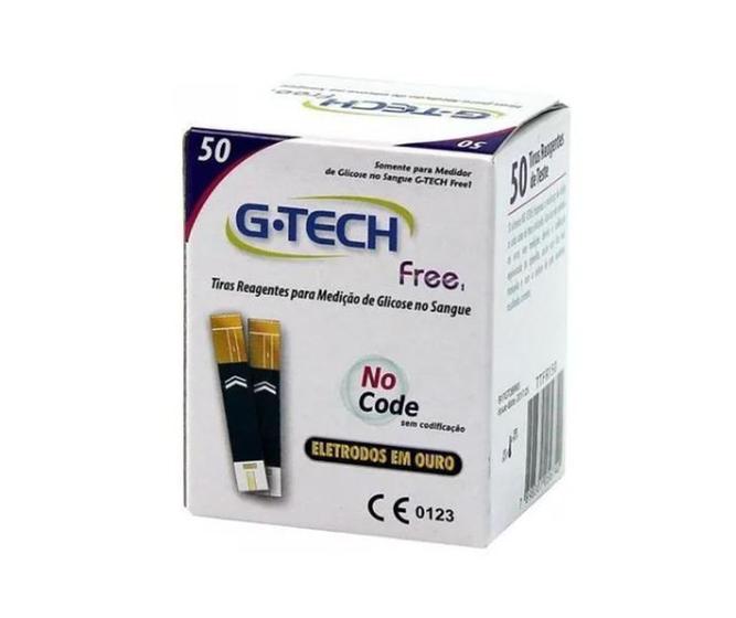 Tiras Reagentes G-Tech Free Embalagem com 50 unidades Menor preço em Tiras Reagentes G-Tech Free Embalagem com 50 unidades