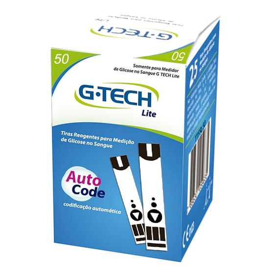 Imagem de Tiras Reagentes G-Tech Free lite 50 unidades