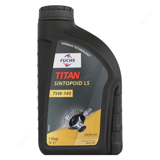 Imagem de TITAN SINTOPOID LS Premiem Performance Gear Oil 75W140 API GL-5 1 LT - BMW Chrysler Ford GM SCANIA