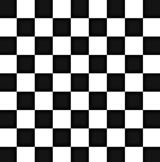 Imagem de Tnt estampado quadriculado branco com preto 10 metros