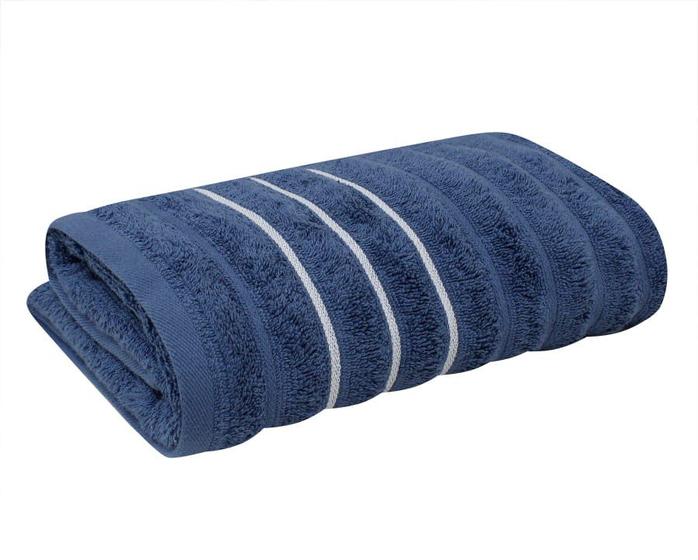 Imagem de Toalha Banhão Corttex Jacquard Wave - Gramatura: 450g/m² - Azul