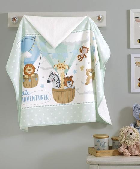 Imagem de Toalha Banho Com Capuz Dohler Little Adverture Safari