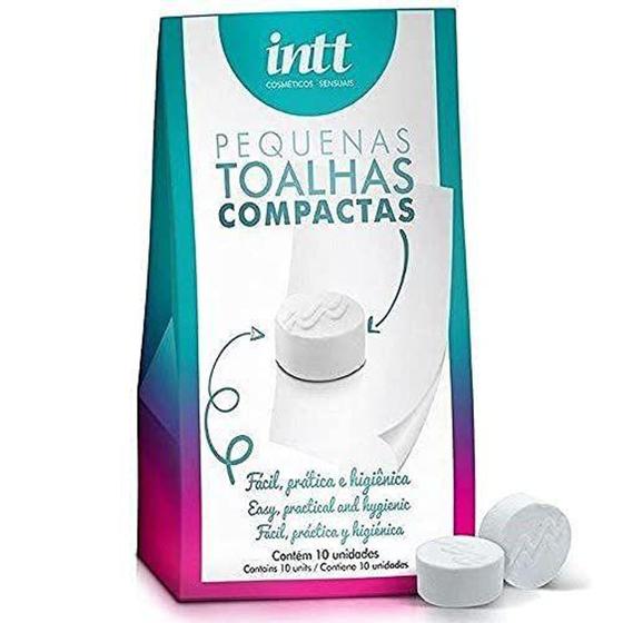 Imagem de Toalha Compacta para Higienização - INTT Cosméticos