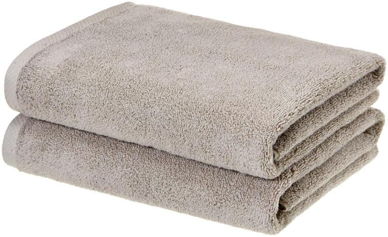 Imagem de Toalha de Banho Amazon Basics Oversize - Secagem Rápida - 100% Algodão