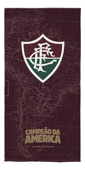 Imagem de Toalha de Banho Aveludada Fluminense 70 cm x 1,40 m Lepper