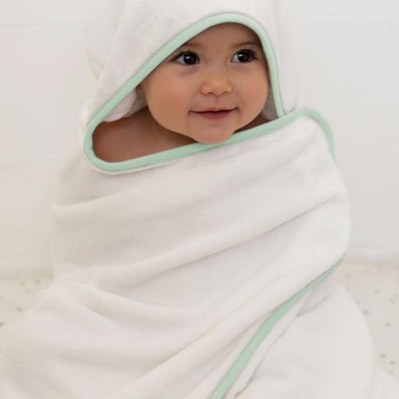 Imagem de Toalha de Banho com Capuz Comfort - Laço Bebê