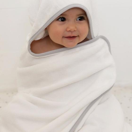 Imagem de Toalha de Banho com Capuz Donna Laço Bebê Comfort