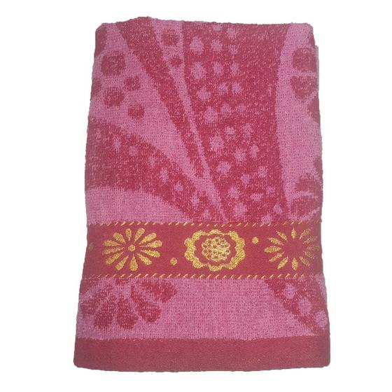 Imagem de Toalha De Banho Corttex Jacquard Istambul Rosa