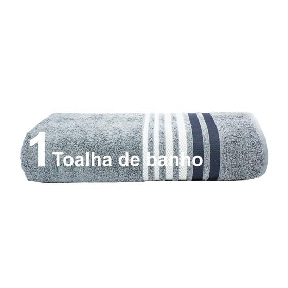 Imagem de Toalha De Banho Dynamo Camesa 70 cm x 1,40 M Felpuda