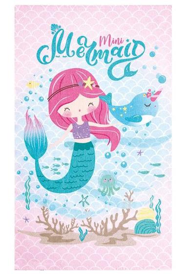 Imagem de Toalha de Banho Felpuda Mini Mermaid Dohler