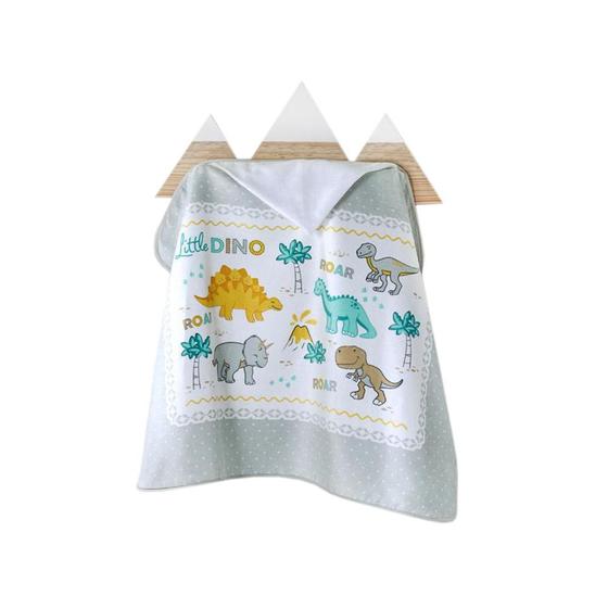 Imagem de Toalha de Banho Infantil com Capuz Little Dino - Dohler