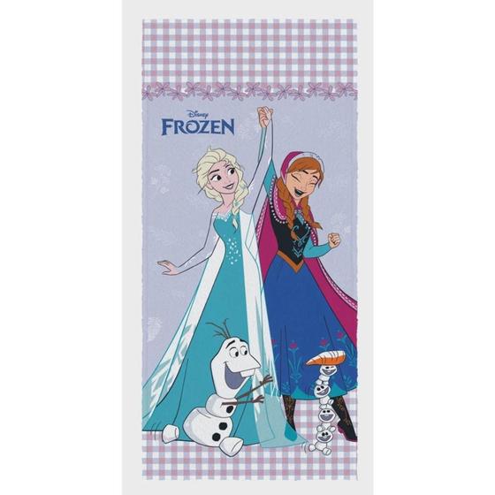 Imagem de Toalha de Banho Infantil Frozen Lepper 60cmx120cm