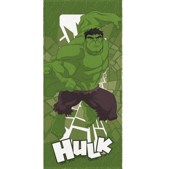 Imagem de Toalha De Banho Infantil Vingadores Hulk