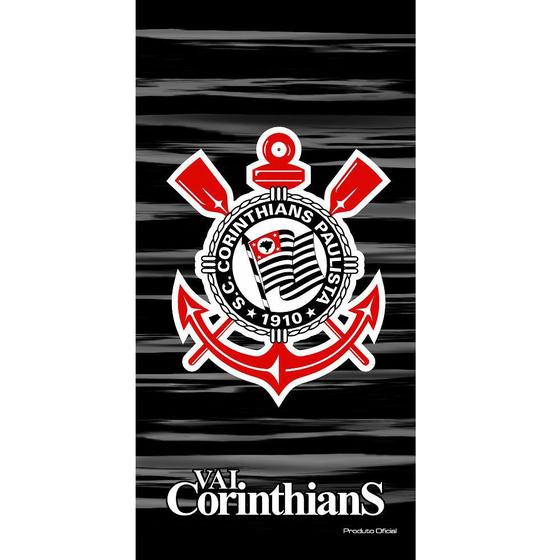 Toalha De Banho Praia Time Aveludada Corinthians Oficial Menor preço em Toalha De Banho Praia Time Aveludada Corinthians Oficial