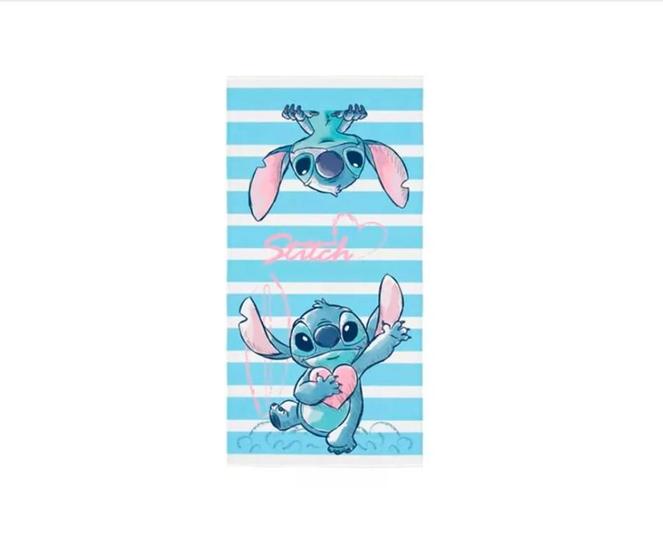 Imagem de Toalha De Banho Stitch Disney Aveludada Lepper