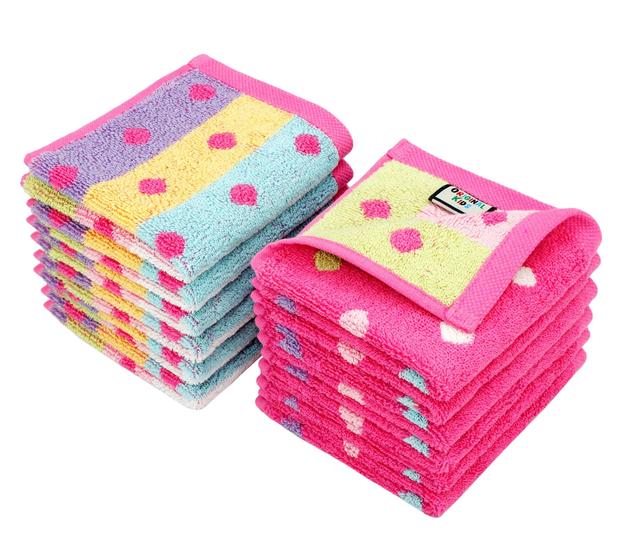 Imagem de Toalha de Lavagem Infantil Original Kids Sugar and Spice - Pacote com 12