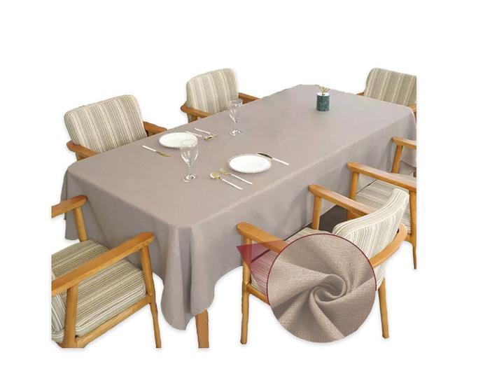 Imagem de Toalha de Mesa 10 Lugares Tecido Rústico Premium