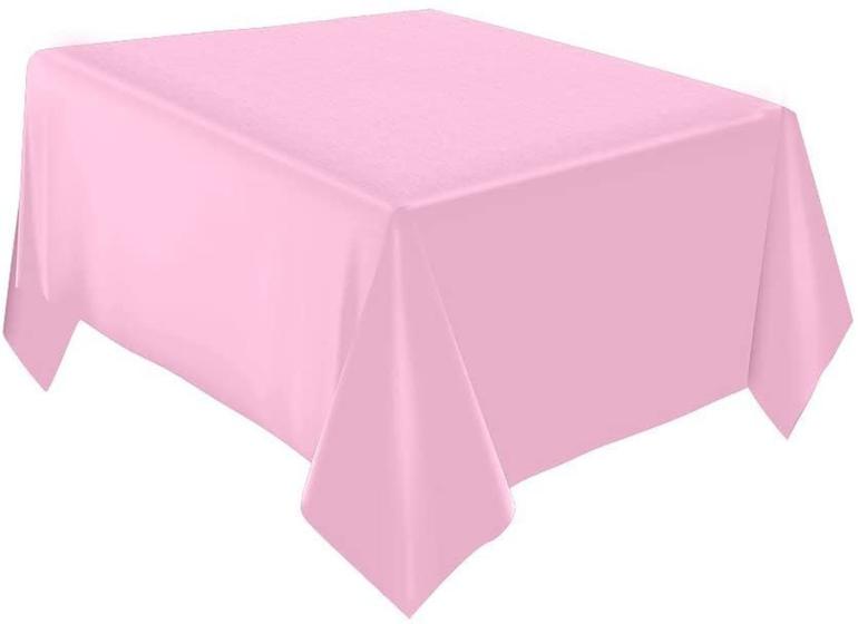 Imagem de Toalha de mesa 2,20 M X 1,20 M rosa bebê