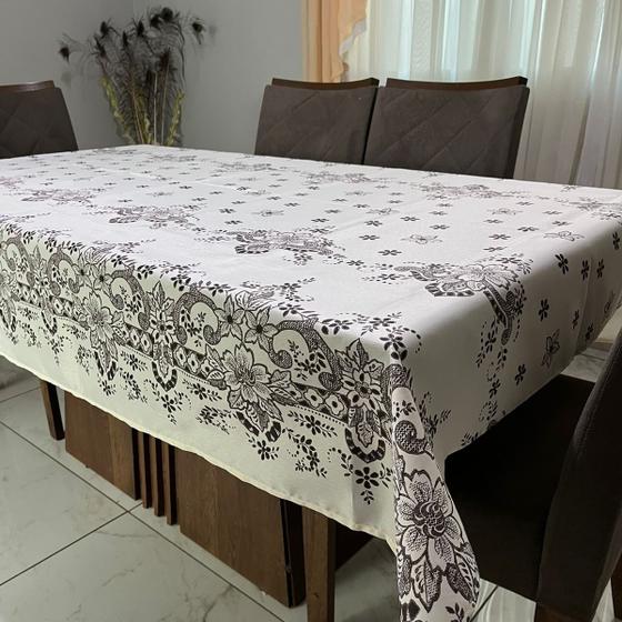 Imagem de Toalha De Mesa 4 Lugares 1,40x1,40 Oxford Várias Estampas