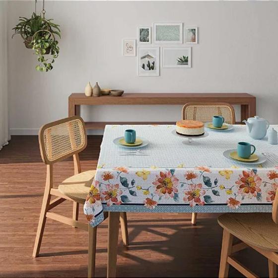 Imagem de Toalha de Mesa 4 Lugares POP Quadrada Lepper 140x140cm 