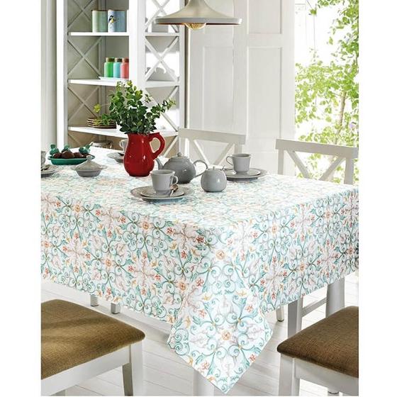 Imagem de Toalha De Mesa 6 Lugares Retangular Clean 1,4M X 2,1M Dohler