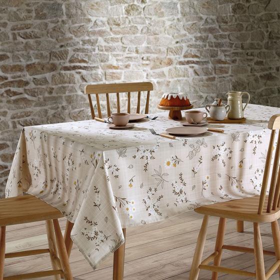 Imagem de Toalha de Mesa 6 Lugares Retangular Dohler Clean Athenas 140x210cm