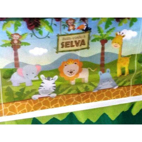 Menor preço em Toalha de Mesa Convidado Bem Vindo a Selva - Safari