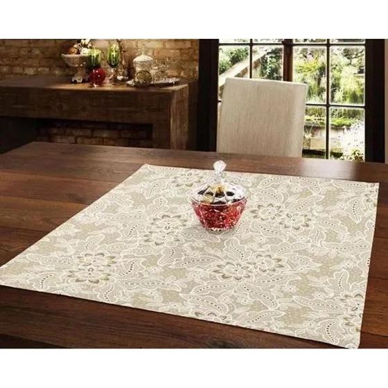 Imagem de Toalha de mesa döhler athenas 78cm x 78cm - eloah