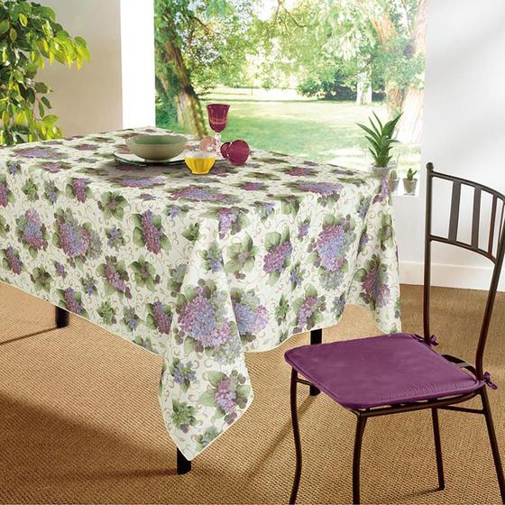 Imagem de Toalha de Mesa Dupla Face Impermeável 10 Lugares Vizapi Reversível Paris 150X300Cm Multicolorido