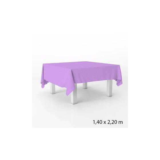 Imagem de Toalha de Mesa em TNT - 140 x 220 cm - Lilás - 1 unidade