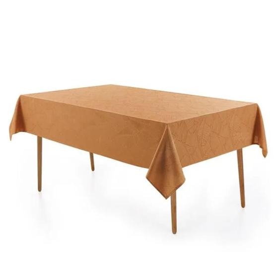 Imagem de Toalha de Mesa Herbare 12 Lugares Ocre Retangular Karsten