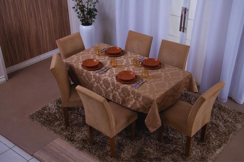 Imagem de Toalha De Mesa Jacquard Avela 1,35x2,00 6 Lugares