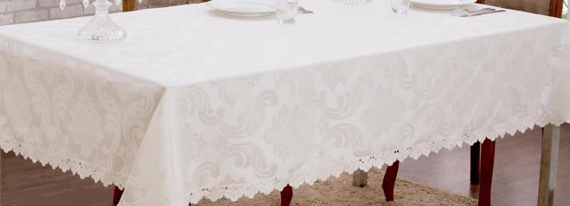 Imagem de Toalha De Mesa Jacquard Palha Quadrada F101