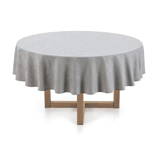 Imagem de Toalha de Mesa Jacquard Redonda 6 Lugares Verissímo - Celebra - Karsten